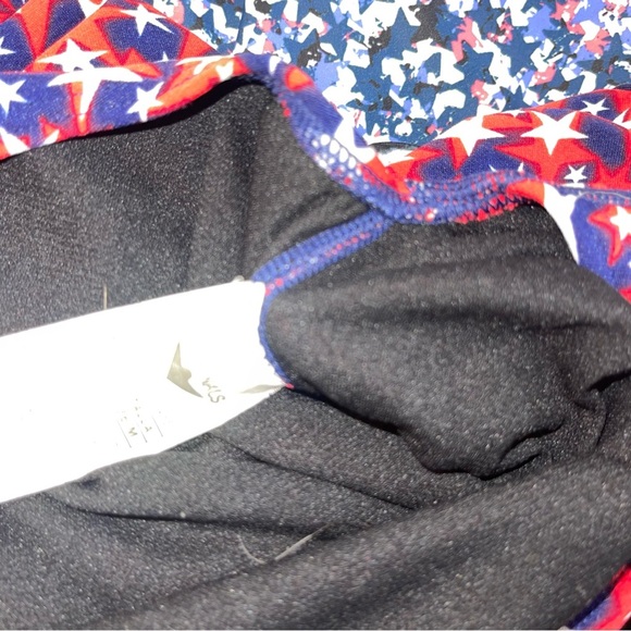 Red and White One Piece Swimsuit with Classic Silhouette medium - Picture 3 of 6